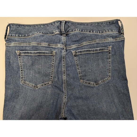 Torrid Feel The Fit Blue Super Soft Denim Jeggings Size 14R Zipper 3 Button Up - Picture 3 of 9
